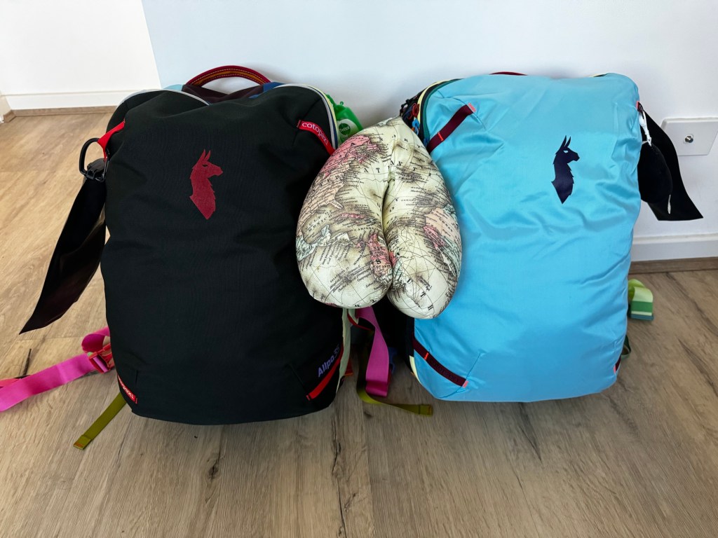 Boxes stacked, bags&nbsp;packed